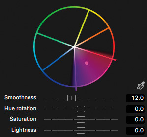 The Basic tab in the Color Editor is clearly laid out and is great for making quick color adjustments or performing on-the-fly creative tweaks.