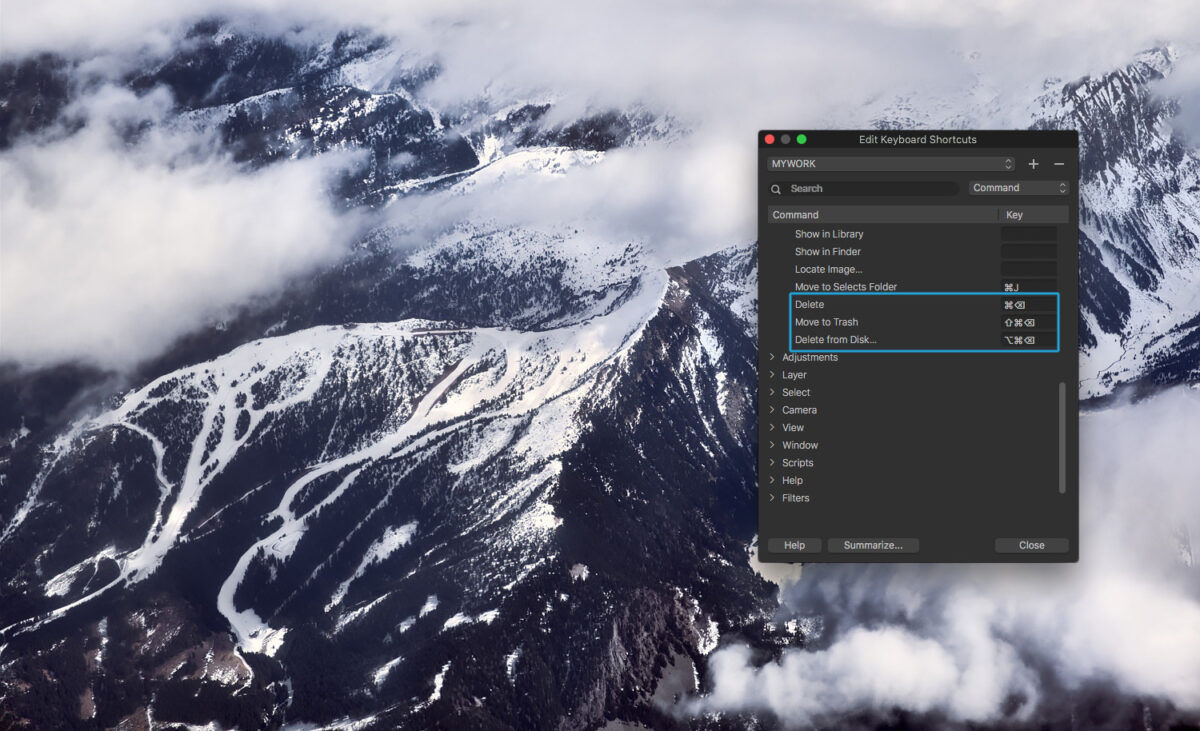 How to Delete an Image in Capture One?
