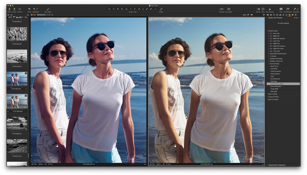 best capture one presets