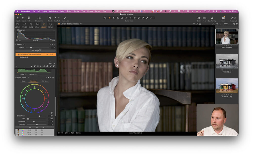 Color Grading Techniques in Capture One