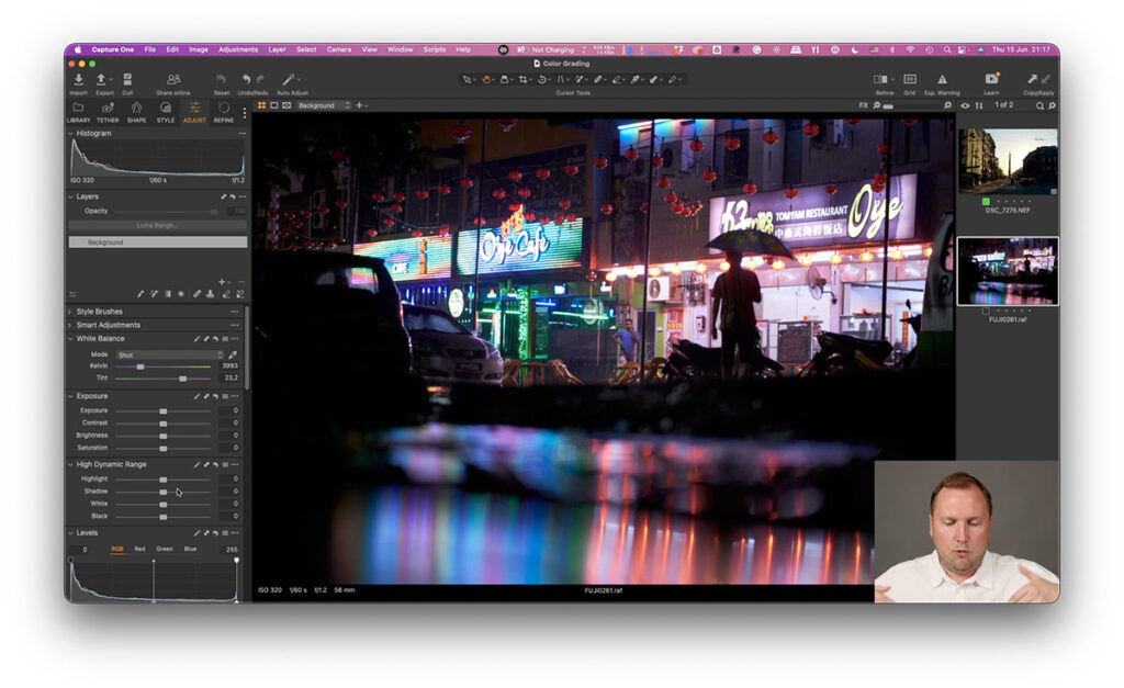 Color Grading Techniques in Capture One