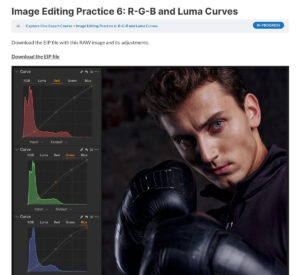 Capture One Course Homework