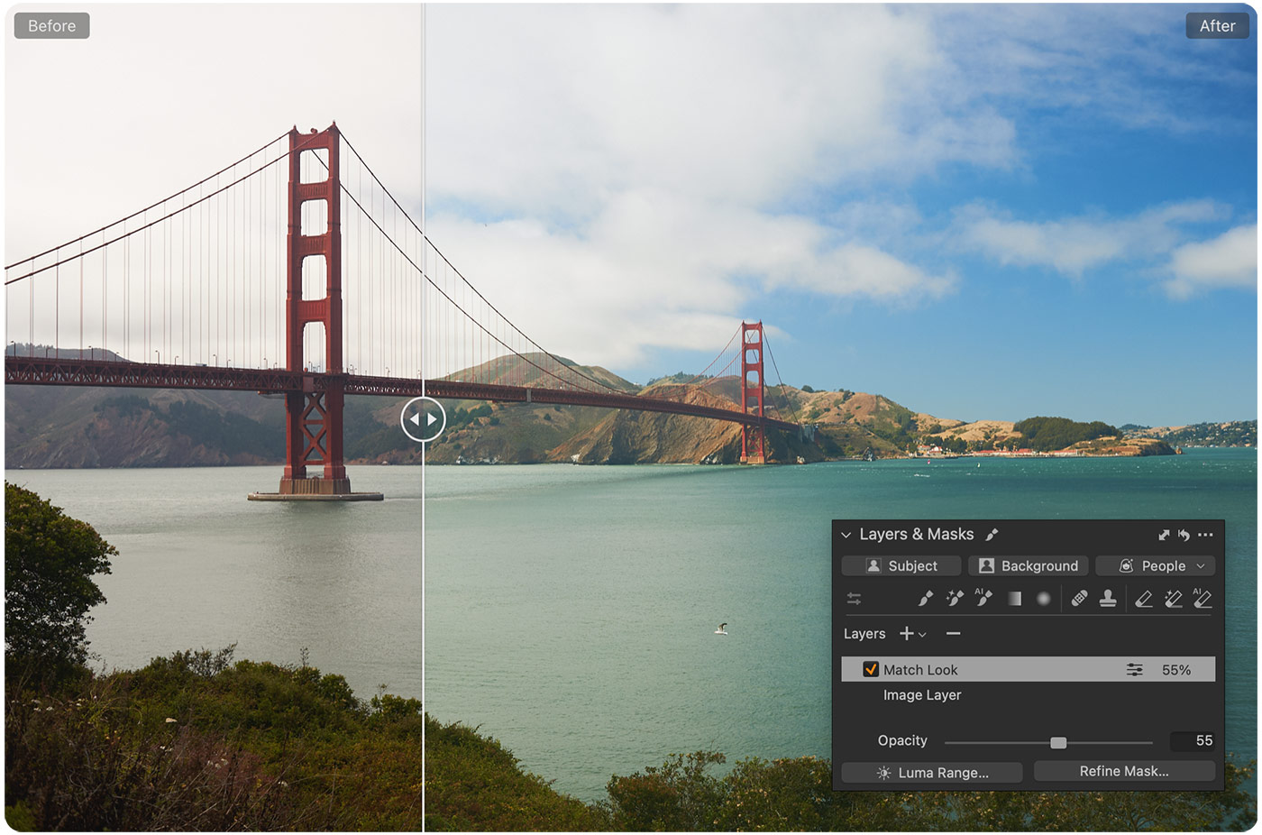 Capture One Match Look Travel Photography