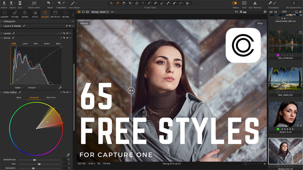 Free Styles for Capture One