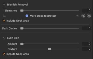 Capture One 16.7 Neck Area Retouch